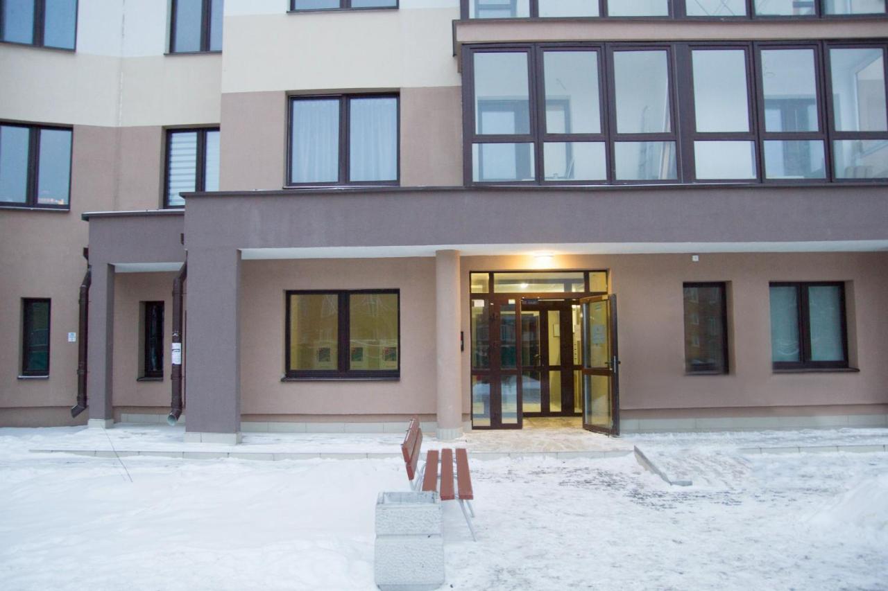 Уютная Квартира В Новом Доме Недалеко От Центра Minsk Eksteriør billede